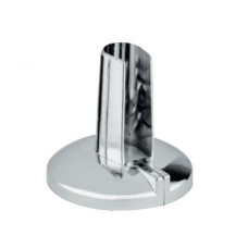 1151CR00000 Розетка хром пластикова декоративна подовжена Ø10-16 мм розбірна GO-PLAST