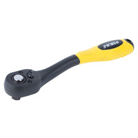 Ключ-тріскачка вигнута з поліпропіленової ручкою 3/8 