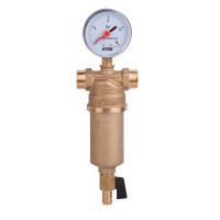 Самопромывной фильтр Icma №750 с манометром 1