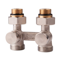 Вентиль двотрубний Icma №897 подвійний термостат 1/2