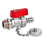 77591104 Кран хромований зливний Ø1/2