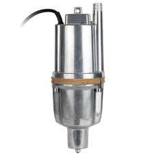 Насос вібраційний 0.25кВт H 75м Q 18л/хв Ø100мм 10м кабелю нижній забір Wetron 778387