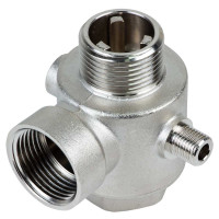 З'єднувач 5-вивідний + зворотний клапан 80мм 1