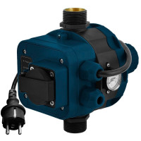 Контролер тиску 1,1кВт - KATRAN  з розеткою, вилкою та манометром  756