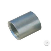 27525008 Муфта оцинкована прохідна білий чавун Ø2