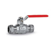 79560122R Кран для мідної труби MISSOURI Ø22 хром цанговий -10°C/+120°C Idrosanitaria Bonomi