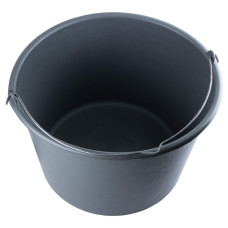 Відро пластикове сіре з металевою ручкою 16л Grad 8316755