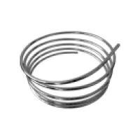 238/5 M04269 Трубка в бухті хромована Ø10 бухта 4,8 м VA Albertoni srl