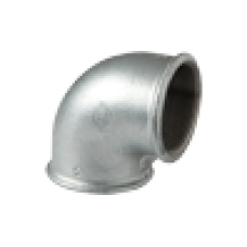 09025003 Коліно оцинковане білий чавун Ø1/2