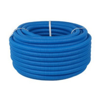 Труба UA гофрована 18х22 мм синя