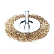 Щітка дротяна дископодібна для дрилю, Ø6мм Ø75мм Sigma 9013071