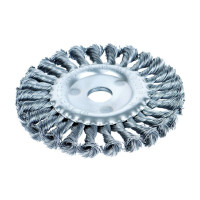 Щітка сталева дископодібна для КШМ, Ø22.2мм Ø125мм Sigma 9022121