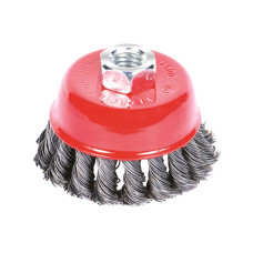 Щітка сталева чашоподібна для КШМ, Ø22.2мм Ø100мм Sigma 9026101