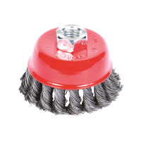 Щітка сталева чашоподібна для КШМ, Ø22.2мм Ø125мм Sigma 9026121