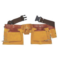 Пояс слюсарний шкіряний 12 кишень Sigma 9450351