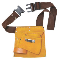 Пояс слюсарний шкіряний 5 кишень Grad 9450755