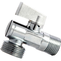 Кран кутовий з фільтром 1/2