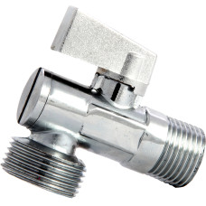 Кран кутовий з фільтром 1/2