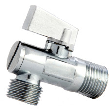 Кран кутовий з фільтром 1/2