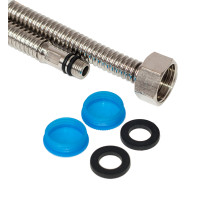 Шланг нерж.гофриров. для смесителя (ПАРА) М10х1/2