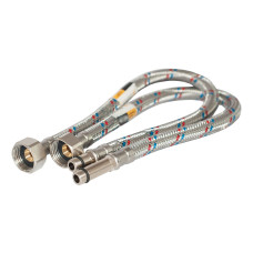 Шланг д/зміш. EPDM в мет.обплетенні пара М10х1/2 ВВ 0.5м ASCO AS-Flex 10/100