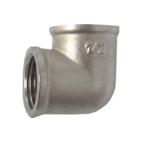 Угольник латунный никель/профи 1/2