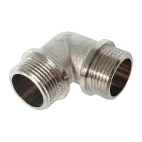 Кутник латунний нікель/профі 3/4