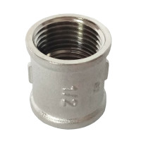 Муфта латунна нікель/профі 1/2