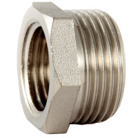 Футорка латунна нікель/профі 11/2