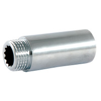 Удлинитель латунный хром/профи 1/2