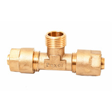 Тройник 16 х 1/2