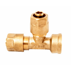 Тройник Т-образный 16 х 16 х 1/2