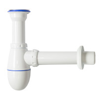 Сифон для мийки з литим випуском 11/2