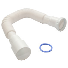 Гофротруба Ø40 х Ø40/50 1500 мм з гайкою 11/2