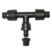 Стартконнектор T-образный с резинкой 16мм  IRRITEC 50/400