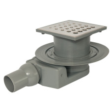 Трап CONFLUO DROPS-4 15 х 15 горизонтальный без фланца