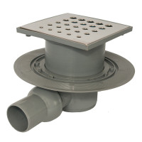 Трап CONFLUO DROPS-1 15 х 15 горизонтальный без фланца