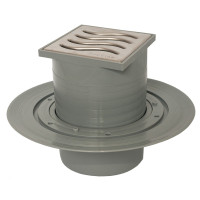 Трап CONFLUO DRY 10 х 10 вертикальний сухий