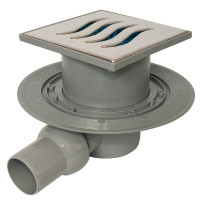 Трап CONFLUO TIDE-1 15 х 15 горизонтальный без фланца