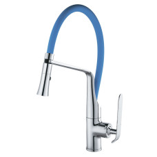 Смеситель для кухни излив силиконовый синий гайка ADDA Ø35 CORSO EB-4B519C 9635100