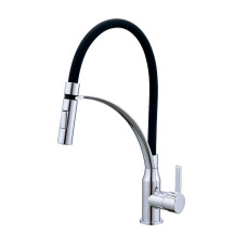 Смеситель для кухни излив силиконовый гайка OMODEO Ø35 CORSO EC-4B526C