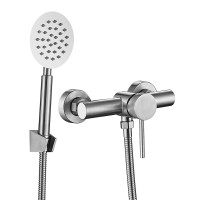 Змішувач для душу НЕРЖ. Ø35 WEZER EKO5-01 1/10