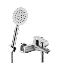 Змішувач для ванної литий гусак НЕРЖ. Ø35 WEZER ELS3-03 1/10