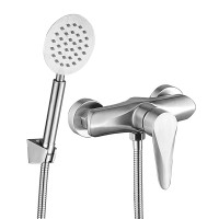 Змішувач для душу НЕРЖ. Ø35 WEZER ELS5-03 1/10