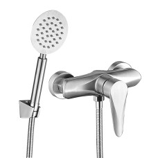 Змішувач для душу НЕРЖ. Ø35 WEZER ELS5-03 1/10