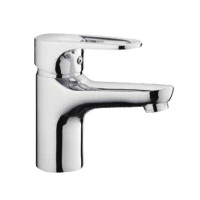 F10702-B (H702) Смеситель для умывальника литой гусак шпилька Ø40 FRAP 1/10