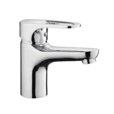 F10702-B (H702) Змішувач для умивальника литий гусак шпилька Ø40 FRAP 1/10