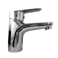 F10703-B (H703) Змішувач для умивальника литий гусак шпилька Ø40 FRAP 1/10