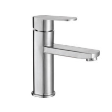 F10805 (H805) Змішувач для умивальника НЕРЖ. гайка  Ø35 FRAP 1/10