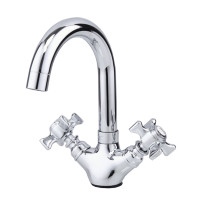 F1324 (H24) Змішувач для умивальника буксовий гайка FRAP 1/10